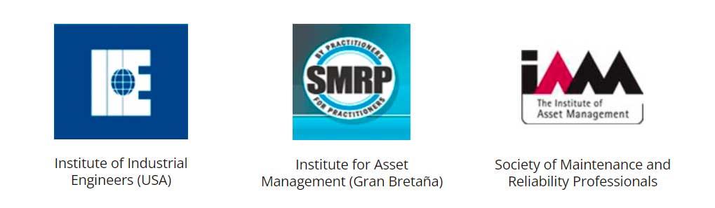 Asociaciones profesionales IIE, SMRP e IAM